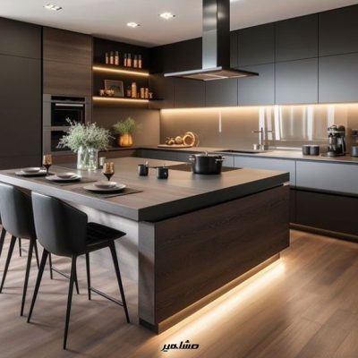 مدل کابینت جزیره جدید