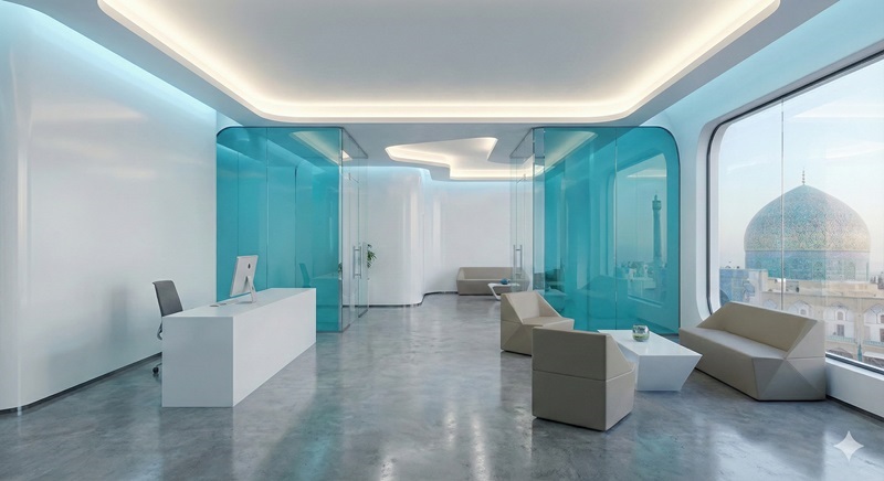 بازسازی دکوراسیون داخلی کلینیک و مطب در اصفهان: تلفیق هویت پزشکی با استانداردهای درمانی ۱۴۰۵